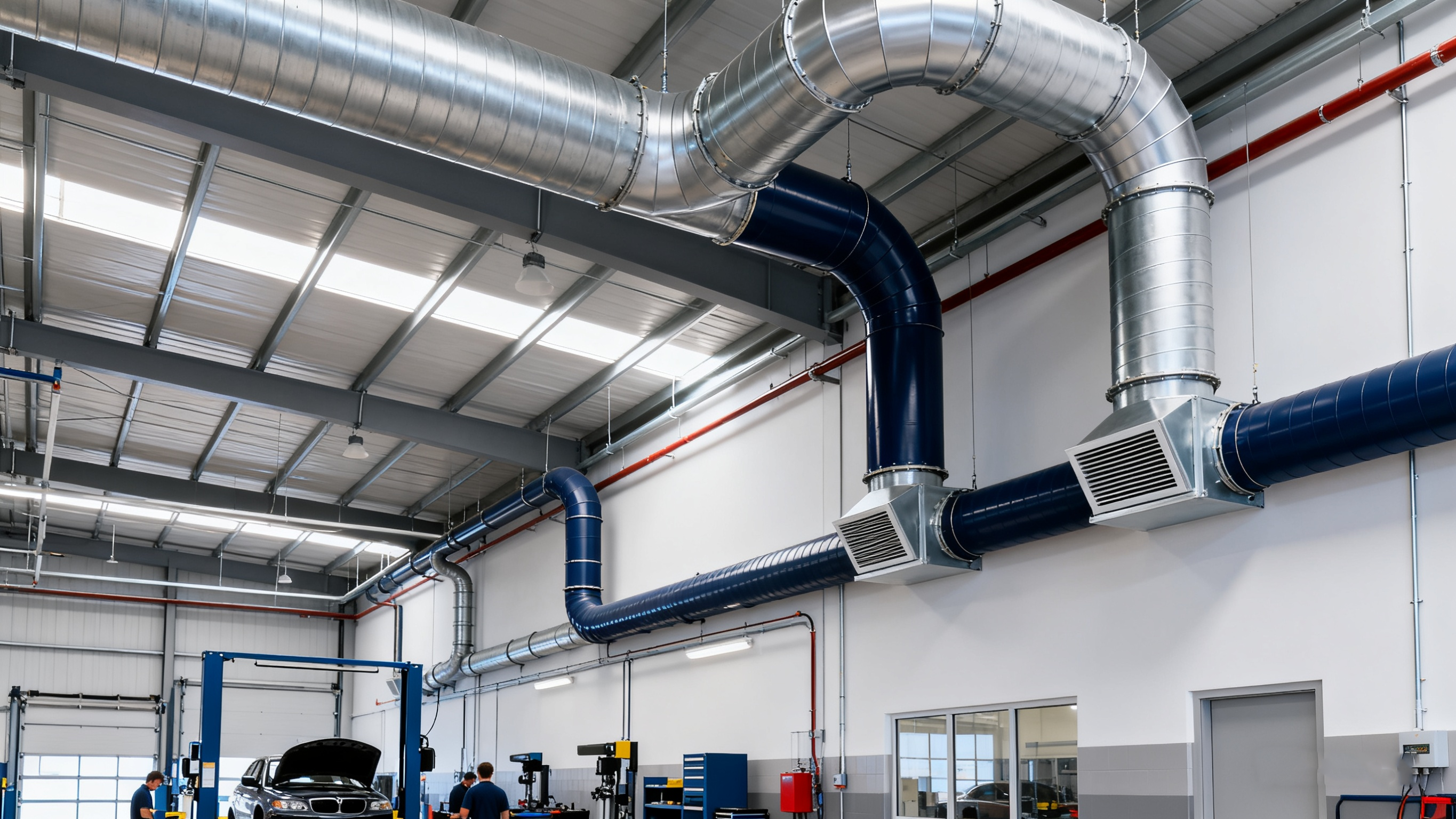 匠心打造高效排風(fēng)系統(tǒng):全管通助制造企業(yè)實(shí)現(xiàn)安全與效能雙升級(jí) 全管通通風(fēng)風(fēng)管在凈化空調(diào)系統(tǒng)的應(yīng)用